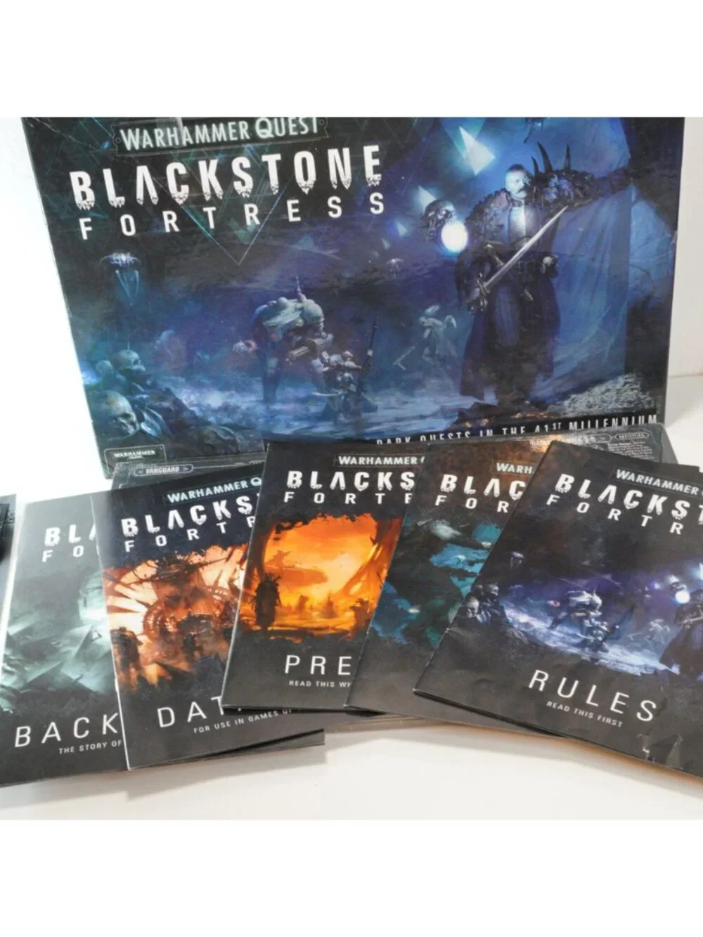 Warhammer Quest Blackstone Fortress Board Game - Incomplete Missing Miniatures